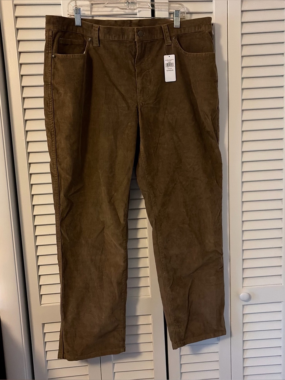 NWT L.L.Bean Bean Flex Corduroy Standard Fit Size 40x30
